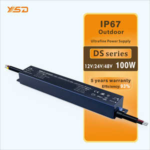 Échantillon gratuit 12V 24V 48V <span class=keywords><strong>transformateur</strong></span> d'alimentation cc <span class=keywords><strong>40W</strong></span> 100W 150W 200W 300W conducteur de <span class=keywords><strong>Led</strong></span> étanche à tension constante pour bande <span class=keywords><strong>Led</strong></span> - Product Image 3