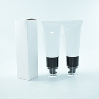 Kemasan kosmetik Aplicator lembut Harga bagus plastik pompa pengap Remas tabung pondasi 30 ml tabung pengap mewah