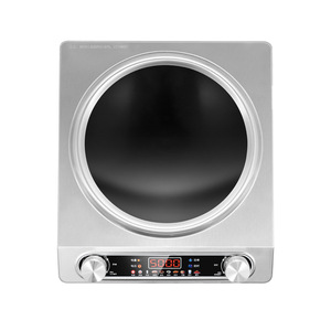 Poêle à électro-aimant concave de type bouton électrique avec sélection de température à plusieurs étages multifonctionnel pour une variété de pots - Product Image 2