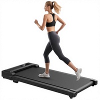 Tapis roulant électrique pliable Kerolina 2HP - Machine de marche et de course compacte et portable pour bureau, vitesse réglable, télécommande