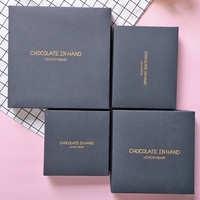 Emballage cadeau très vendu, boîte cadeau pour chocolats sucrés, cosmétiques, avec couvercle