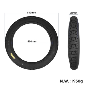 Pneu extérieur Ulip 20x3.0 pour vélo électrique, pneu de remplacement en caoutchouc résistant à l'usure pour neige et plage - Product Image 2