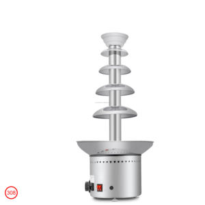 Fontaine à chocolat commerciale de haute qualité, compatible avec les fruits et les noix, haute puissance, fusion rapide, conception à température constante - Product Image 6