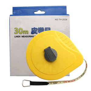 Metro a nastro Deding Brand Modello LT400-HH 20m 30m 50m in fibra di vetro a doppia faccia con blocco manuale per ingegneria civile (metrico) - Product Image 5