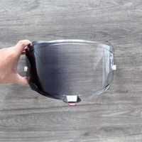 Visière photochromique pour casque de moto KYT R1R, visières de remplacement, accessoires pour casque de moto
