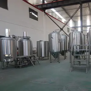 industrial beer brewing kit,3bbl steam heating beer making system