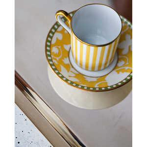 Juego de Café Espresso Richard Ginori Empire Delhi de 12 Piezas, Vajilla Metálica Moderna y Clásica de 0g para Fiestas - Product Image 1