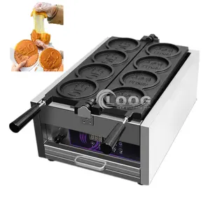 Popular Korean Street Food Equipment Factory Wholesale High Quality Commercial Electric 4pcs 10Yen Cheese Coin Bread Machine