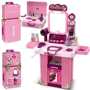 3-in-1 Küchen-Spielset Realistisches Kochspielzeug mit Reisekoffer Verpackung Rollenspielzeug für Kinder - Product Image 4