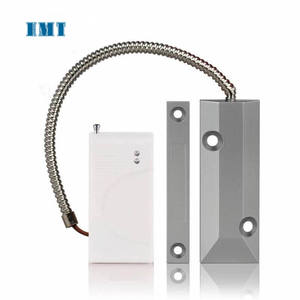 Capteur de porte <span class=keywords><strong>sans</strong></span> <span class=keywords><strong>fil</strong></span> 433Mhz, contact magnétique pour porte à enroulement métallique, interrupteur à lame pour système d'<span class=keywords><strong>alarme</strong></span> de sécurité - Product Image 2