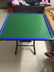 Mesa de madera barata Mahjong, mesa plegable de plástico Mahjong, portátil de madera - Product Image 5