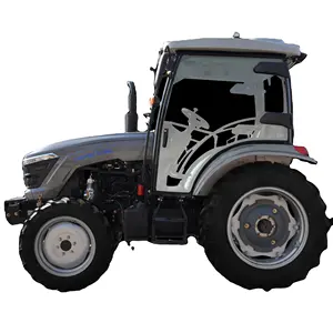 World's best-selling China-made 50hp 4WD with luxury cab hot model mini tractor