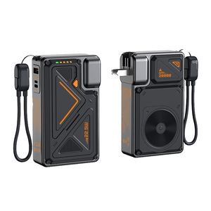 Portable Power Station 20000mAh 22.5W <b>Fast</b> <b>Charging</b> With Built-In Cables Type-C Input Output USA <b>Plug</b> Li-Polymer Battery - Product Image 1