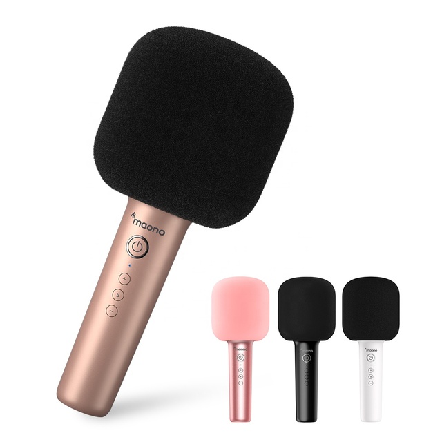 MAONO Handheld Wireless Karaoke Microphones with Speaker for Singing Home KTV All Age Amazing Christmas Gift Karaoke Microphones