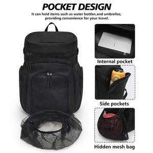 Tùy chỉnh chất lượng hàng đầu thể thao giản dị túi bóng rổ không thấm nước Ba lô thăng hoa bóng rổ Ba Lô Túi bóng rổ - Product Image 3