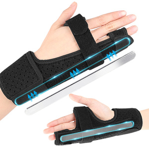 Double Aluminum Plate Support Detachable Finger Strap Brace Caudal <strong>Splint</strong> Tendon Sheath Pinky Support <strong>Splint</strong> Model 451 <strong>Splint</strong> - Product Image 2