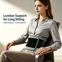 Ceinture de soutien lombaire respirante à double traction, réglable, pour le travail, le sport et la correction de la posture
