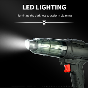 المكنسة الكهربائية متعددة الوظائف الأكثر مبيعًا اثنين في واحد المكنسة الكهربائية المحمولة باليد اللاسلكية للسيارة - Product Image 2