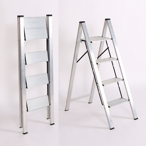 Repose-pieds échelle en <span class=keywords><strong>aluminium</strong></span> léger de sécurité escabeau pliant en <span class=keywords><strong>aluminium</strong></span> escabeau de cuisine escabeau pour le ménage - Product Image 3