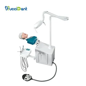 1 buah simulasi silikon gigi set untuk atas dan lowe gigi simulator unit dental simulator unit