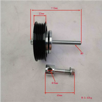 5285739 Nouvelle poulie tendeur de qualité OEM, pièce de rechange pour Foton Tunland SUP VIEW MPX TOANO Minibus avec garantie de 6 mois