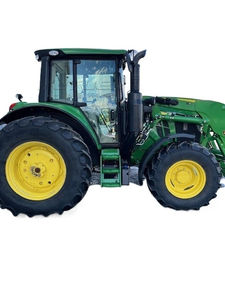 Tracteur utilitaire John Deere 6120M 120HP d'occasion 2021 avec composants moteur, pompe à engrenages et moteur à roues pour fermes - Product Image 4