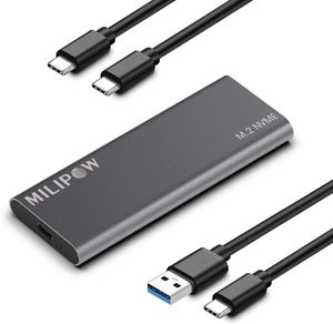 Caja de disco duro SSD de <span class=keywords><strong>memoria</strong></span> de 2TB, <span class=keywords><strong>carcasa</strong></span> <span class=keywords><strong>externa</strong></span>, transferencia de datos de alta velocidad, USB tipo C NVME y SATA compatible con M.2 NVME - Product Image 6