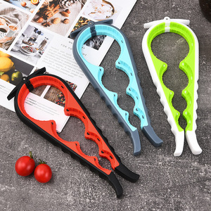 Abridor de Frascos de Plástico Multifunción 4 en 1, Abridor de Botellas de Vino, Utensilios y Accesorios de Cocina - Product Image 6