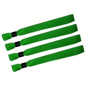 Eco-Friendly OEM Polyester Wristbands for Promotions, Personalized Fabric Straps with Heat Transfer Artwork - Product Image 2