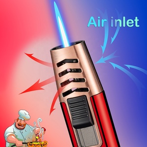 Pemantik rokok portabel untuk pria, Senter cerutu portabel untuk penggunaan rokok, lilin dapur dan berkemah - Product Image 2