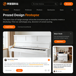 Piano acoustique de luxe artisanal d'Italie, modèle Bari, pour la maison et la villa, idéal pour la décoration et la musique, design compact, vente en gros usine - Product Image 2