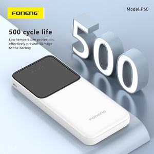 Batería Externa Foneng de 10000mAh, Cargador Portátil Delgado con Pantalla LED Digital, Carga Rápida Tipo-C - Product Image 4