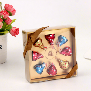 Boîte à bonbons en <span class=keywords><strong>chocolat</strong></span> <span class=keywords><strong>Hershey</strong></span> Sushi, fabrication directe, boîte en papier pliable, nœud en ruban doré, boîte cadeau exquise - Product Image 1