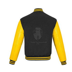 Chaqueta Universitaria Personalizada de Piel de Oveja y Algodón, Diseño Único, Súper Calidad, Chaqueta de Invierno Transpirable para Mujer en Talla Adulta - Product Image 3