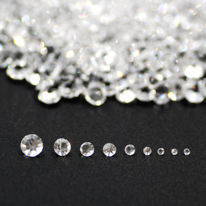 Decoración de Uñas de Cristal Blanco Glaciar, Punta Única, Cristal de Diamante, Alta Transparencia, Ultra Brillante - Product Image 2