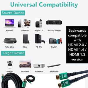 Cable <span class=keywords><strong>HDMI</strong></span> 2,1, <span class=keywords><strong>8K</strong></span>, 60Hz, <span class=keywords><strong>5M</strong></span>, 16,5 pies, UHD, <span class=keywords><strong>8K</strong></span>, alta velocidad, 3D, <span class=keywords><strong>8K</strong></span>, 48Gbps, 4320P, venta al por mayor - Product Image 6