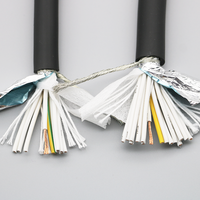 TRVVP 8 Millionen Biege zeiten Litzen kupfer Flexibles Elektrokabel Draht PVC isoliert geschirmt 12 16 30 Kerne verzinntes Kupfer