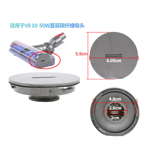 Convient à l'aspirateur Dysons Brosse à sol électrique Couvercle latéral Couvercle d'extrémité V6V7V8V10V11 Accessoires de tête d'aspiration de <span class=keywords><strong>réparation</strong></span> - Product Image 6
