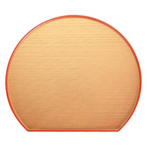 Trendy dessert plate, Japanese-style semi-circular <b>tray</b>, <b>tea</b> <b>tray</b>, plastic hotel tableware storage plate, creative plate - Product Image 5