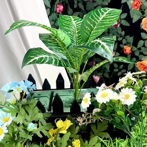 Hot Bán Hoa Văn Phòng Nhân Tạo Cây Màu Xanh Lá Cây Lá Chi Nhánh Cho Trang Trí Nội Thất Đám Cưới Ngoài Trời Trong Nhà Trang Trí - Product Image 5