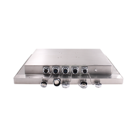 Computadora integrada de 19 pulgadas resistente al agua IP65 IP67 IP68 pantalla táctil capacitiva industrial sin ventilador todo en un Panel PC