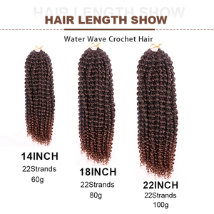Peluca de Cabello Sintético Mengtong <span class=keywords><strong>Juliana</strong></span>, Crochet, 12, 14, 18, 22, 24 Pulgadas, Suave, Degradado Rojo, Corta, Estilo Boho, Pre-trenzada, Ondas al Agua, Estilo Passionate Twist - Product Image 6