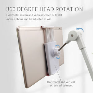 Supporto per Telefono e Tablet con Clip da Scrivania, Design Pieghevole e Flessibile, Portatile e Regolabile - Product Image 2