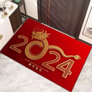 定制传统2024中国农历新年3d打印龙门垫