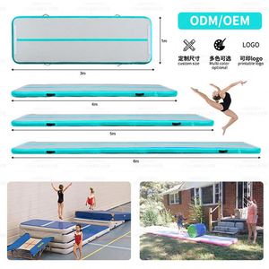 Tapis de gymnastique gonflable antidérapant pour cheerleading, yoga, pilates et fitness - Product Image 4