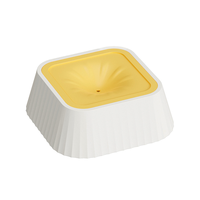 Plateforme flottante pour animaux de compagnie, gamelle anti-déversement à boisson lente pour chat et chien, distributeur à débit contrôlable, détachable, antidérapant, 1,5 L