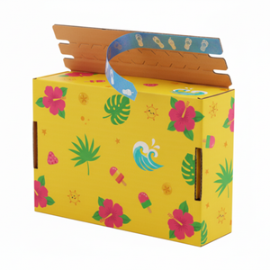 Caja de Envío Resistente con Cierre Automático y Tira Desprendible para Productos de Belleza, Juguetes y Ropa - Product Image 1