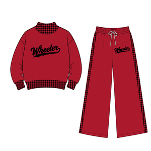 Conjunto de Ropa para Niños con Cuello Alto y Pantalones Cortos Anchos de Tela de Lana - Product Image 1