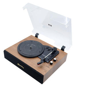 Porte-documents B moderne rétro Gramophone tourne-disque <span class=keywords><strong>vinyle</strong></span> - Product Image 4