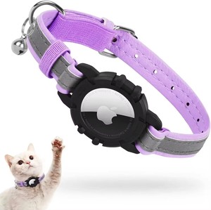 Pour <span class=keywords><strong>Apple</strong></span> Airtag, sangle en nylon + TPU, étui de <span class=keywords><strong>protection</strong></span> en silicone coloré pour enfant, <span class=keywords><strong>bracelet</strong></span> pour AirTag, <span class=keywords><strong>bracelet</strong></span> de randonnée en montagne - Product Image 4